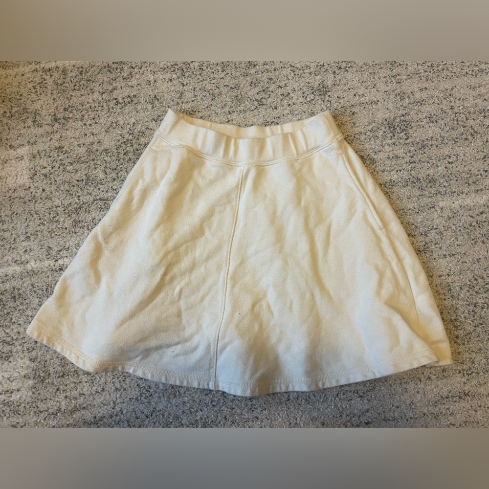 UNIQLO girls Ivory Skirt